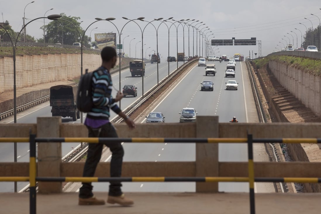 A highway leading north of Nairobi that was built by Chinese companies. Beijing has urged private firms to play a greater role in Africa. Photo: AP