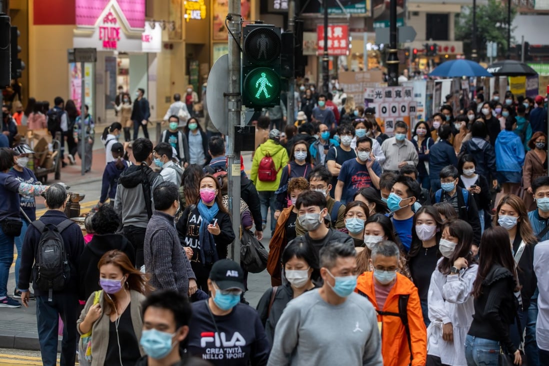 Hong Kong is dealing with its fourth wave of virus cases. Photo: Bloomberg