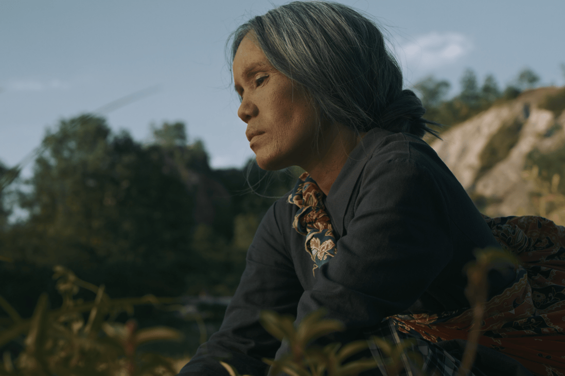 June Lojong in a still from Roh (Soul), the low-budget horror film Malaysia is submitting to the Academy Awards. Photo: courtesy of Kuman Pictures