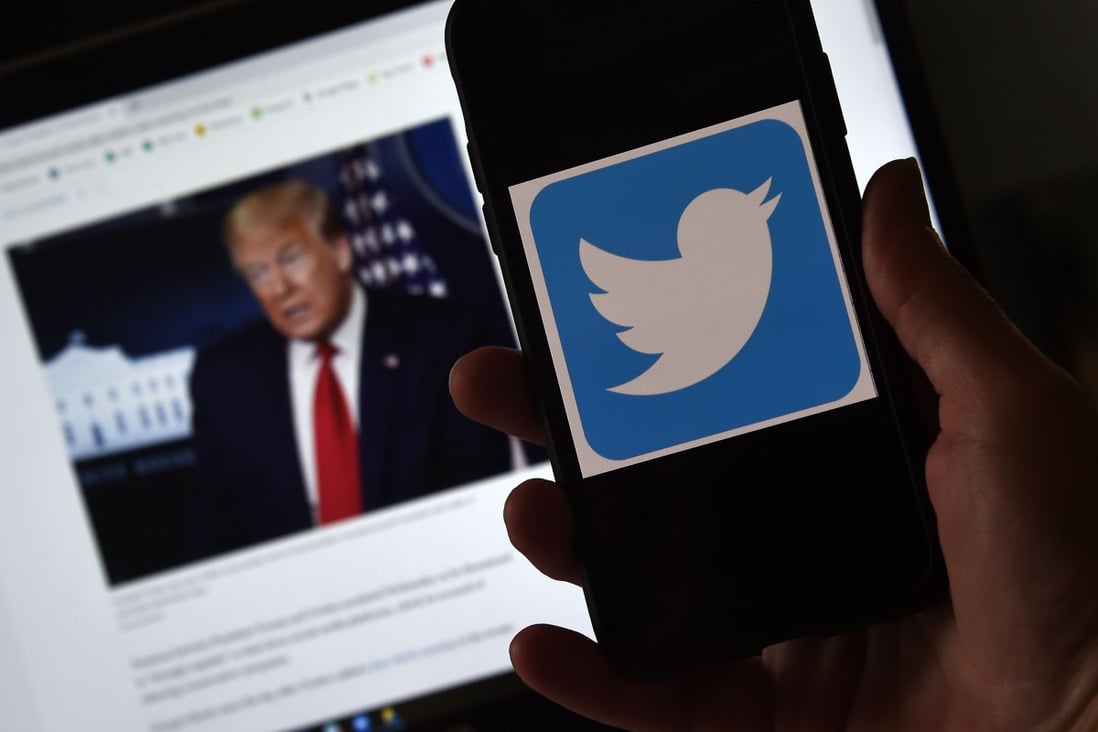 Twitter imposed curbs related to the 2020 US Presidential Election earlier in the year, including labelling and removing tweets calling for people to interfere with the election process or the implementation of results. Photo: AFP
