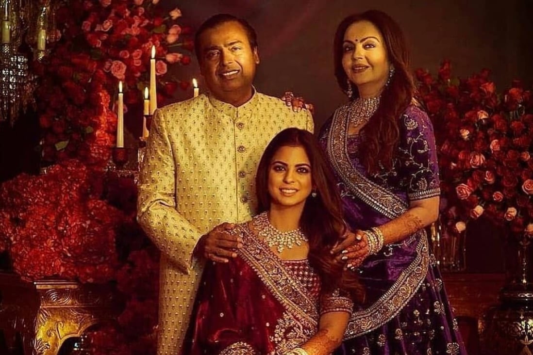 Asia’s richest family, Mukesh and Nita Ambani, and daughter Isha, naturally live a life of luxury and privilege – but at Christmas they make sure to give back. Photo: @ambanifamily/Instagram