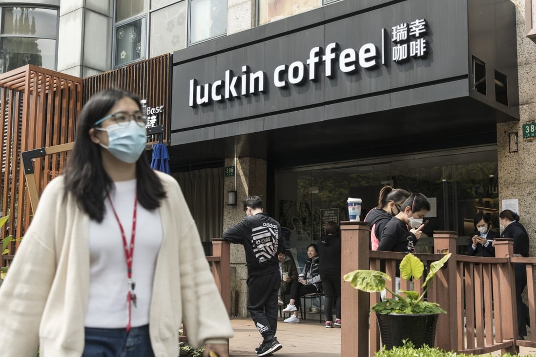 Luckin Coffee agreed to pay US$180 million to settle accounting fraud accusations by US regulators in a scandal that led to its delisting. PHOTO: Bloomberg