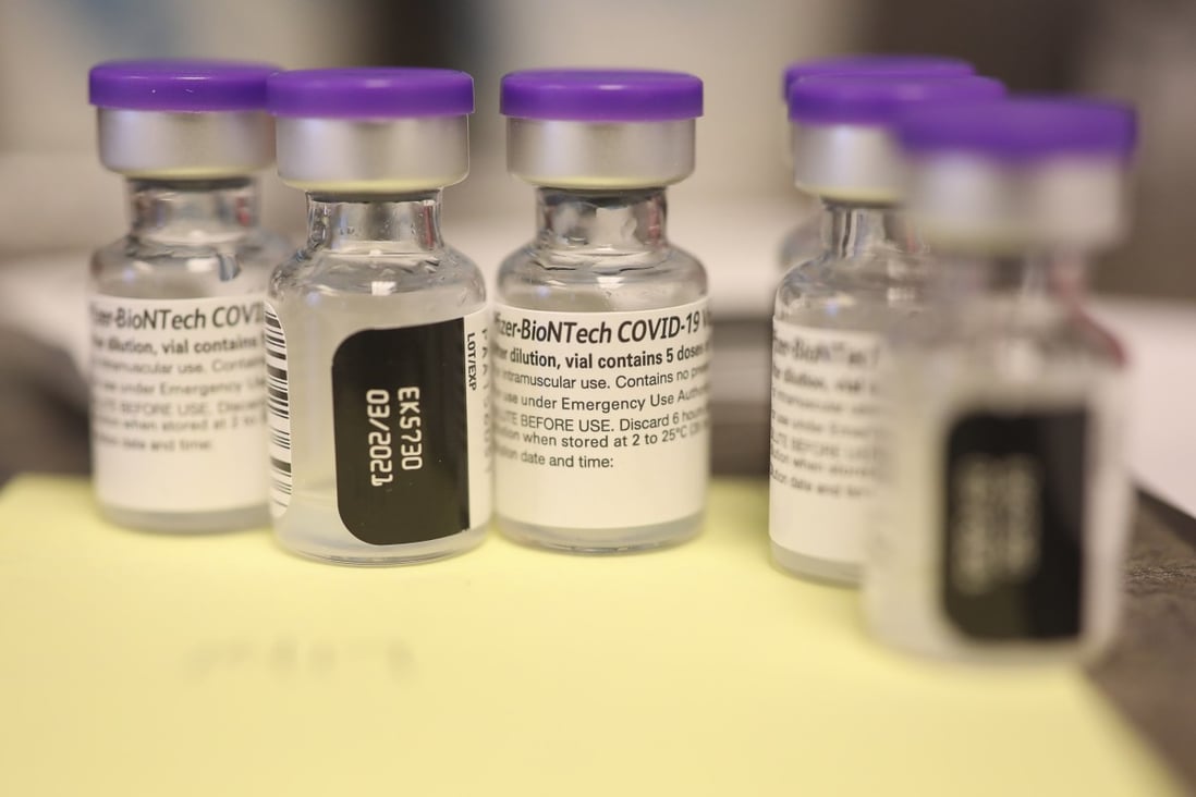 coronavirus fda says pfizer vaccine vials hold extra doses expanding supply south china morning post