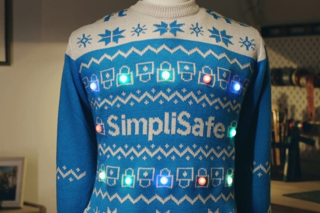 SimpliSafe’s Social Distancing Sweater promotes a safer Christmas.