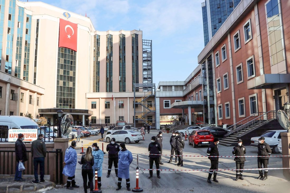 Turkey Hospital Fire Kills At Least 10 Coronavirus Patients After Oxygen Tank Explosion South China Morning Post