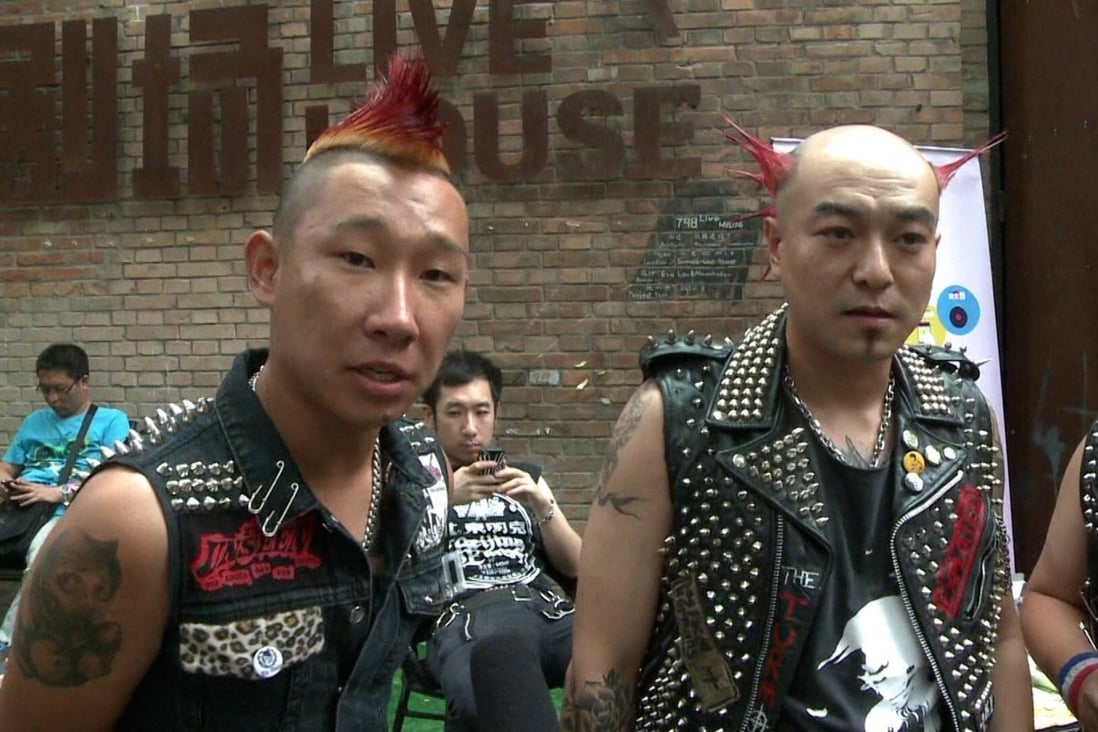 A punk in Beijing. Photo: AFP