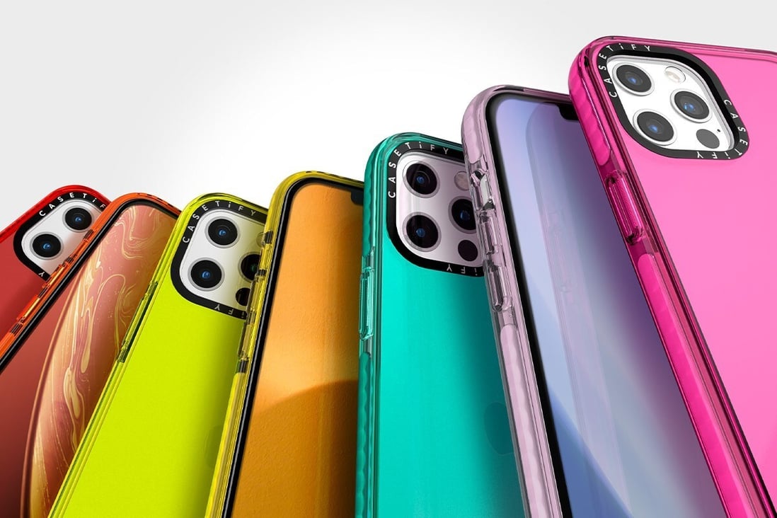 Casetify iPhone covers. The Hong Kong brand has grown its staff by 20 per cent in 2020 after a strong year.