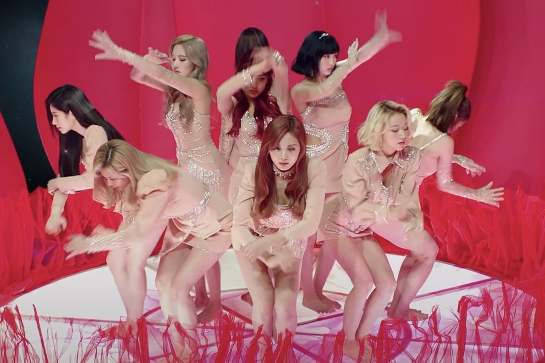 Twice’s I Can’t Stop Me feels like a throwback to the ‘80s – and it’s one of our favourite K-pop singles this year from group acts. Photo: YouTube/JVP Entertainment