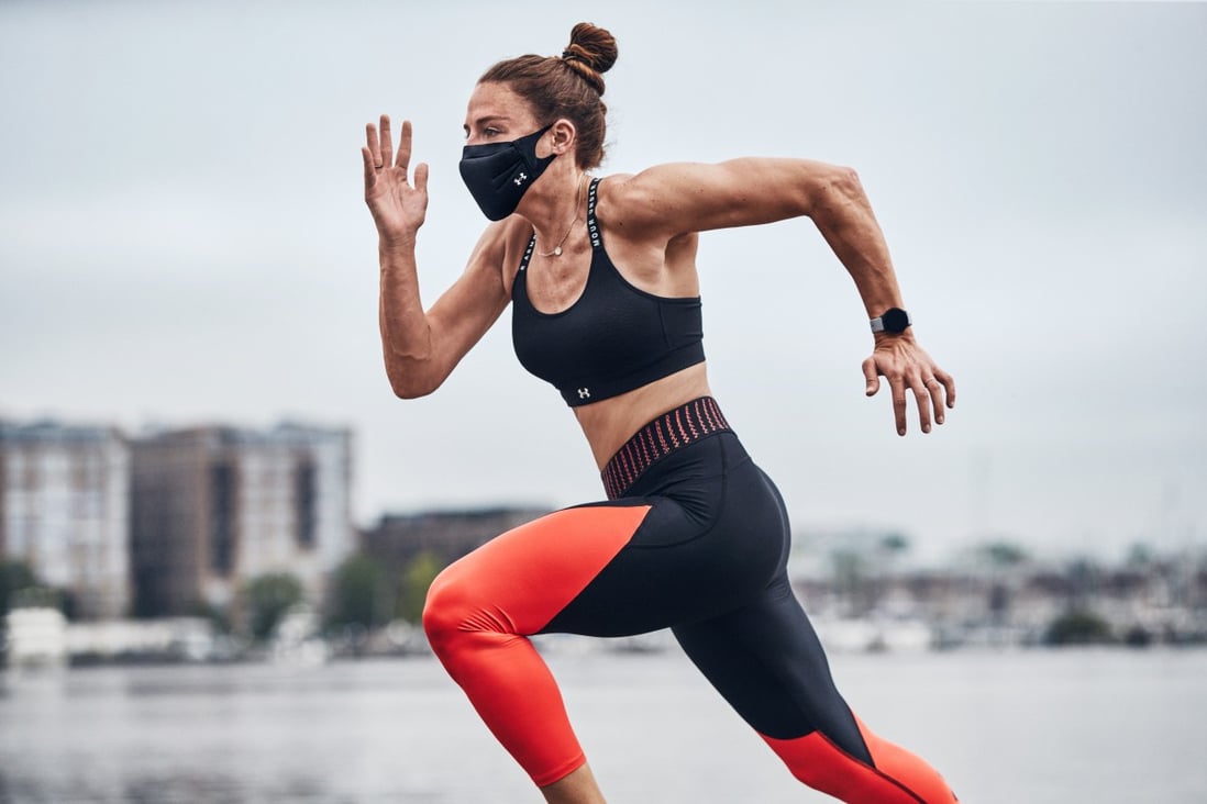 The best face masks for running or working out in was just one of the popular stories to have appeared in the Post about 2020’s defining fashion accessory. Photo: Under Armour