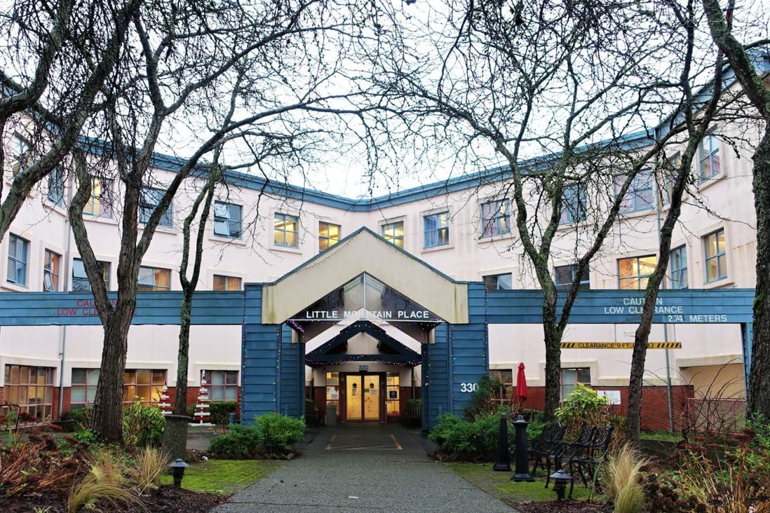The Little Mountain Place care home in suburban Vancouver is the scene of British Columbia's worst Covid-19 outbreak, claiming the lives of at least 31 elderly residents. Photo: Ian Young