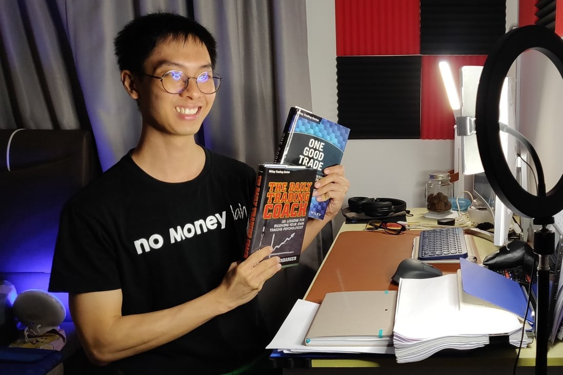 Chin Xi Yuan, founder of the blog No Money Lah, uses TikTok to answer questions on topics like robo-advisers and dividends. Photo: Handout