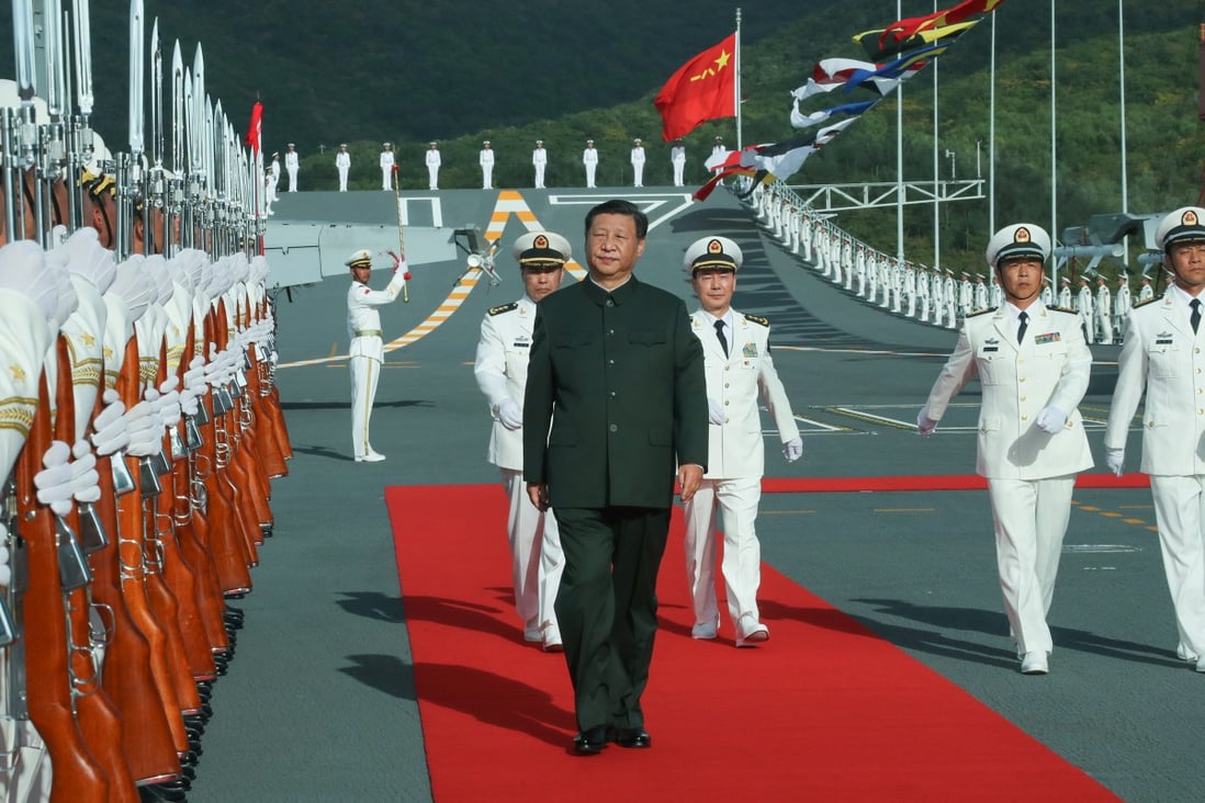 Chinese President Xi Jinping is also chairman of the Central Military Commission. Photo: Xinhua