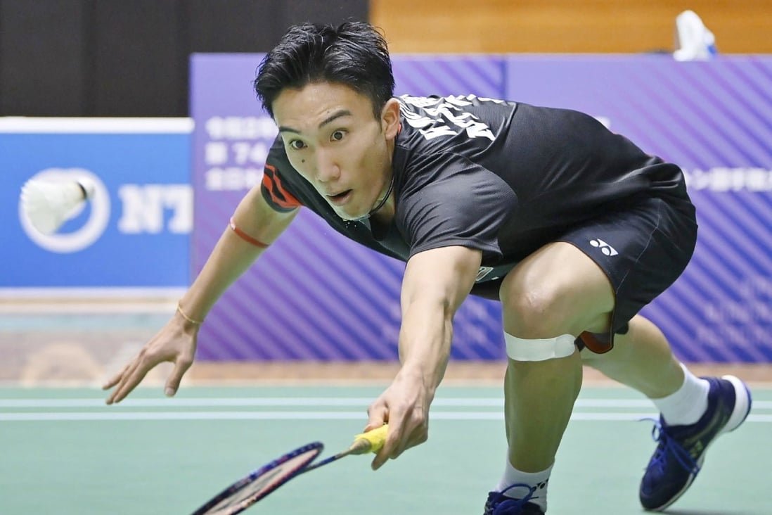 Japan’s Kento Momota will not take part in two Thailand tournaments this month. Photo: AFP