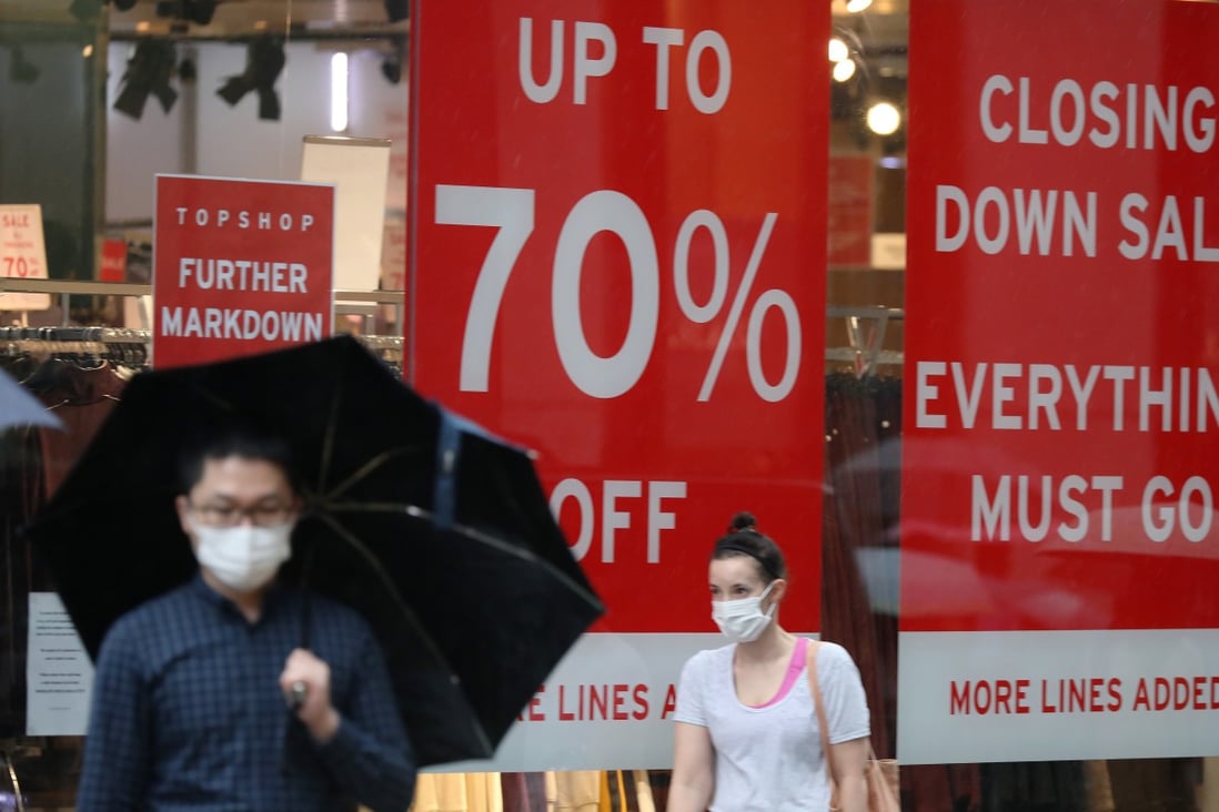 The retail industry has been forced to rely on local consumers during the Covid-19 pandemic. Photo: Nora Tam