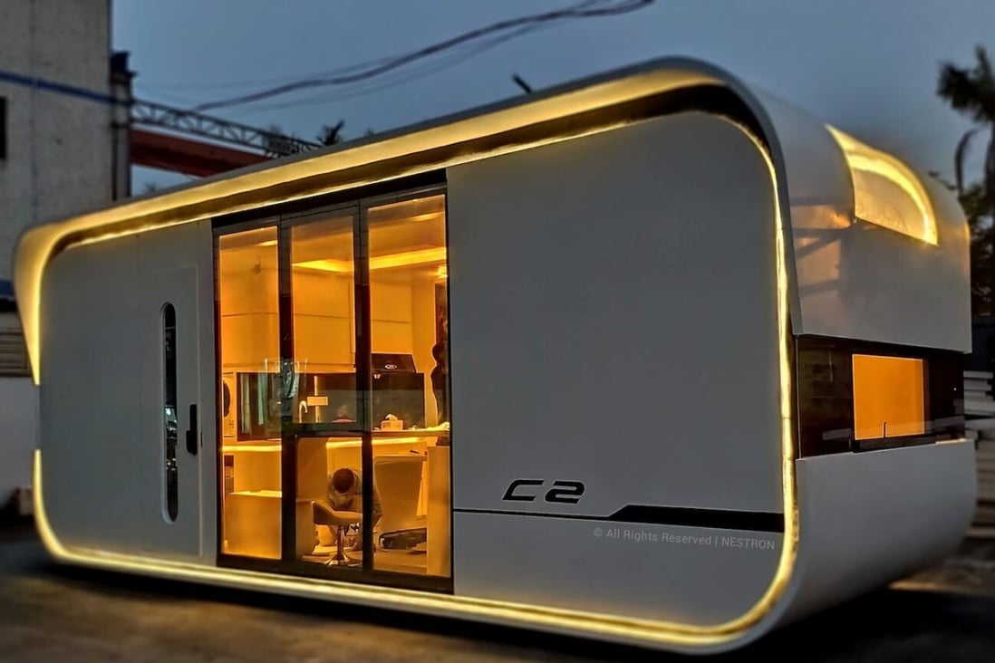 Singapore’s Nestron Cube Two – spaceship, or motor home? Photo: Nestron