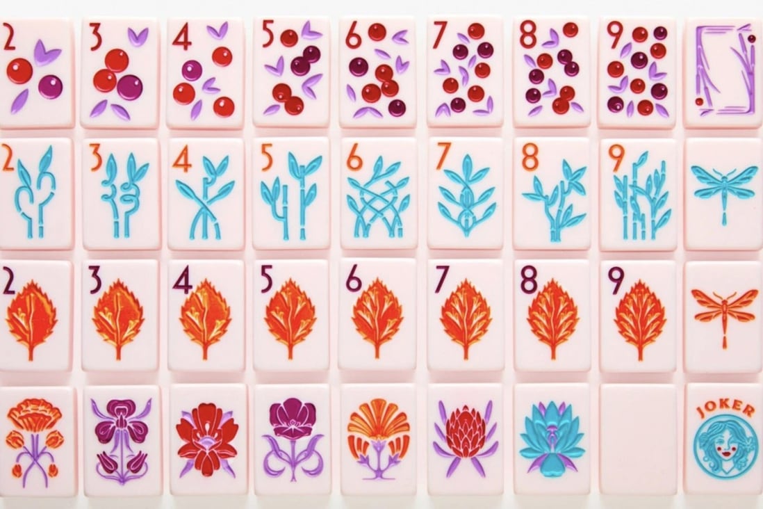 Social media has slammed the founders of The Mahjong Line for removing traditional Chinese numbers and symbols typically found on the tiles of the game. Photo: The Mahjong Line