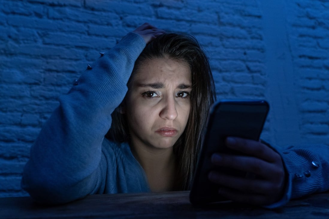 Online abuse towards women and girls has increased in the past year, with more people online because of Covid-19 restrictions on their normal activities. Photo: Shutterstock