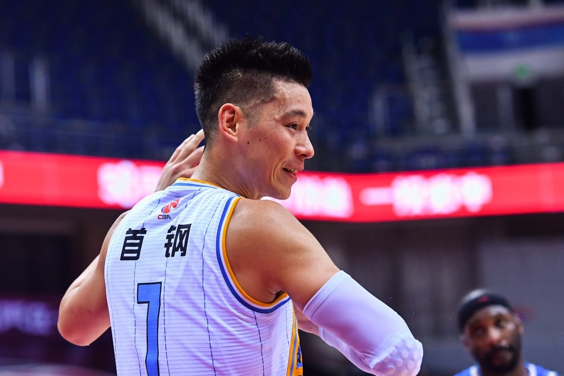 Jeremy Lin in action for the Beijing Ducks in the Chinese Basketball Association in the 2019-20 season. Photo: Xinhua