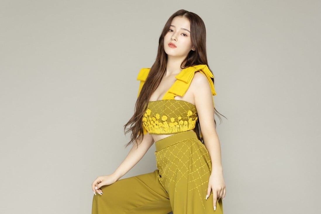 Nancy from K-pop girl group Momoland. Photos that appear to show the 20-year-old Korean-American singer undressing are circulating on the internet and have prompted the band’s management to take legal action. Photo: MLD Entertainment