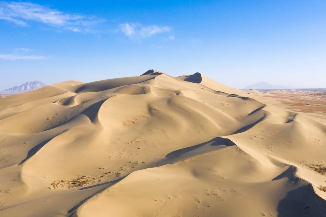 The Taklamakan Desert in China's Xinjiang province. Photo: Shutterstock