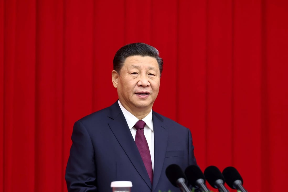President Xi Jinping’s remarks come six months before the party will mark its 100th anniversary. Photo: Xinhua
