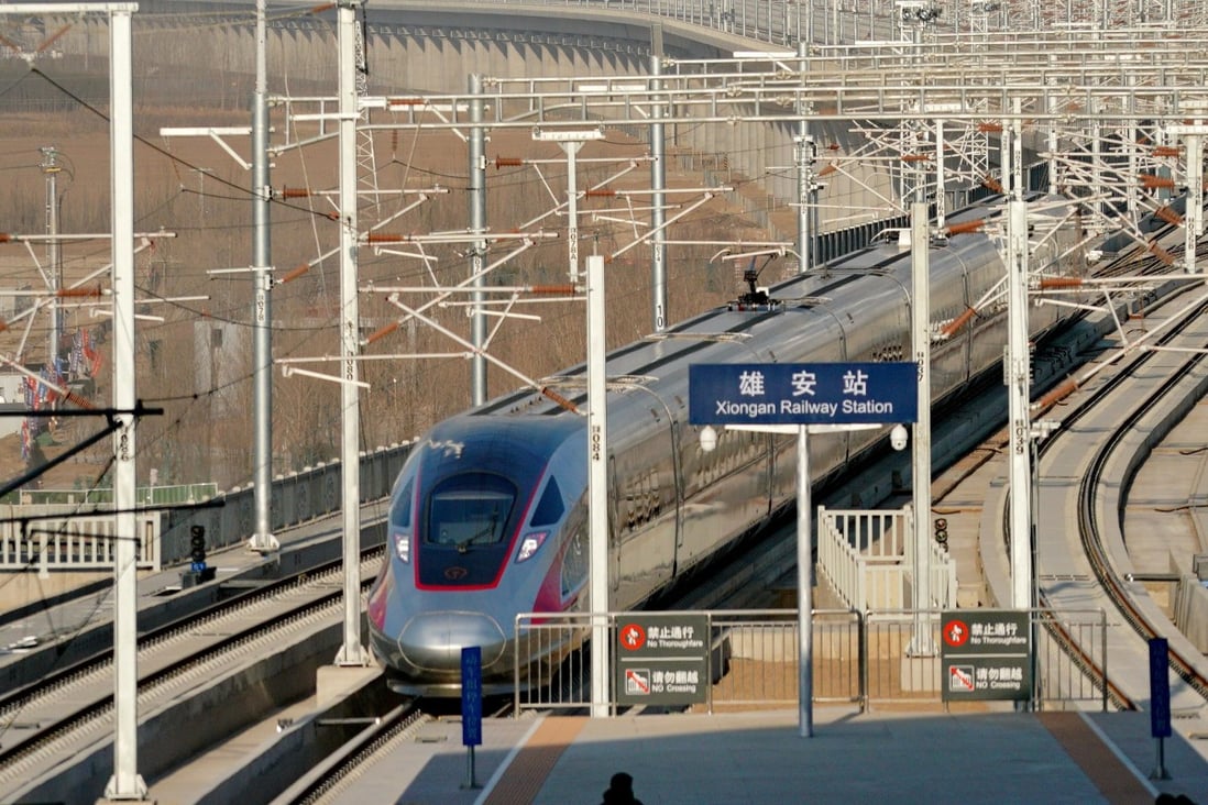 Railway investment is expected to fall this year as the government focuses on employment, education, social welfare and public health following the pandemic. Photo: Xinhua