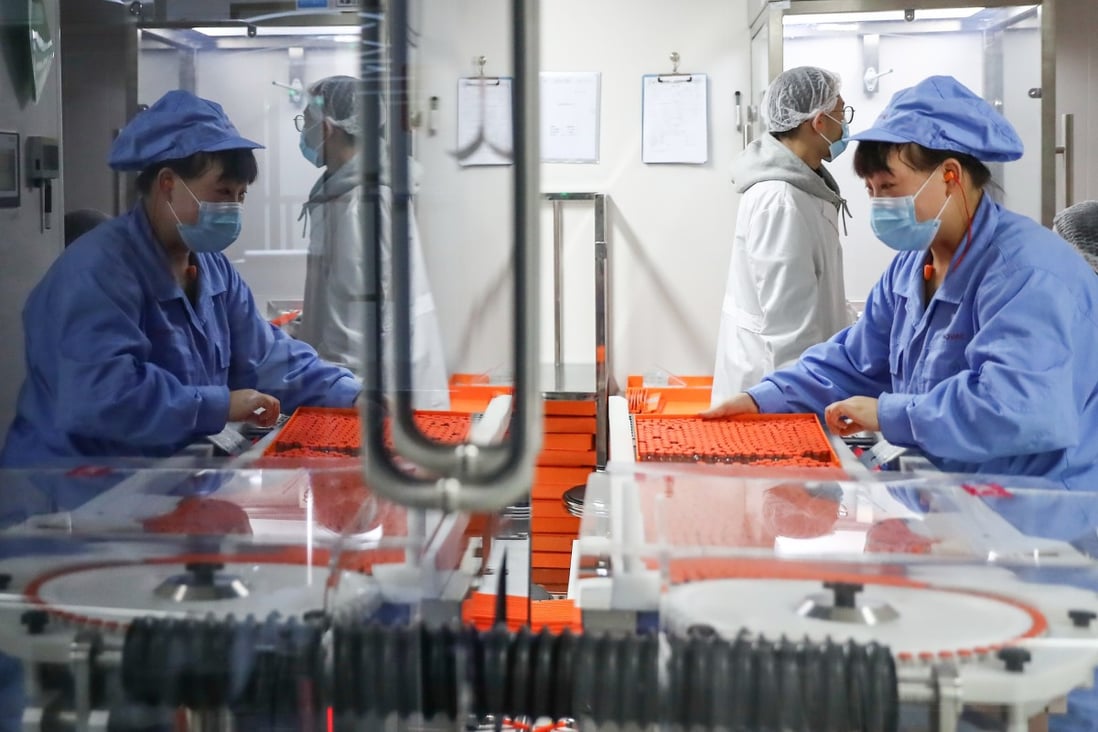 The AIIB follows the World Bank and Asian Development Bank in announcing financing to help developing countries get access to coronavirus vaccines. Photo: Xinhua