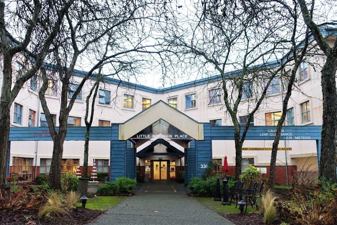 Little Mountain Place care home in suburban Vancouver is the scene of British Columbia’s worst Covid-19 outbreak, claiming the lives of at least 41 residents. Photo: Ian Young