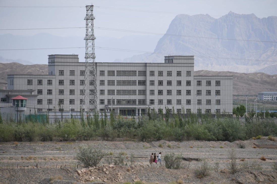 A facility believed to be a re-education camp where people mostly from Muslim ethnic minority groups are detained is seen in Artux in Xinjiang in June 2019. Photo: AFP