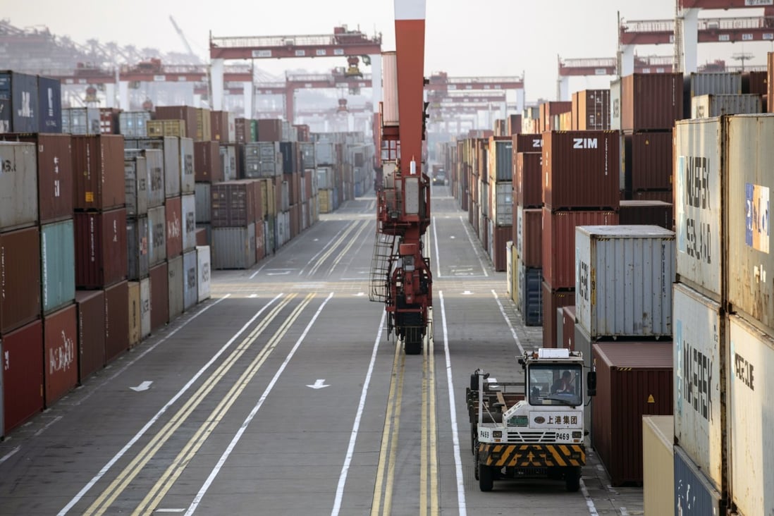 China’s exports grew by 18.1 per cent in December from a year earlier, while imports grew by 6.5 per cent. Photo: Bloomberg