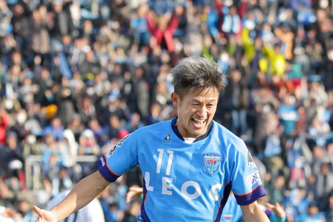 Japan’s ‘King Kazu’ still playing at top level at 53 years of age