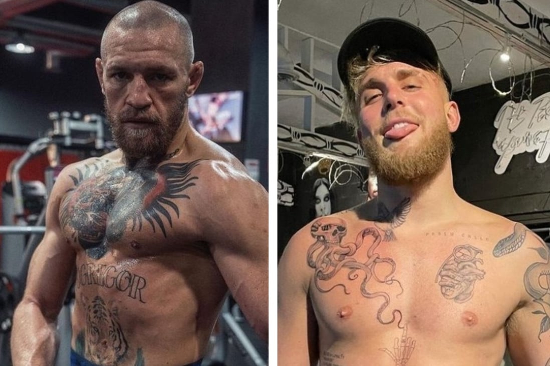 UFC lightweight fighter Conor McGregor says YouTuber and amateur boxer Jake Paul has a right to compete in the sport. Photo: Instagram/Conor McGregor, Jake Paul