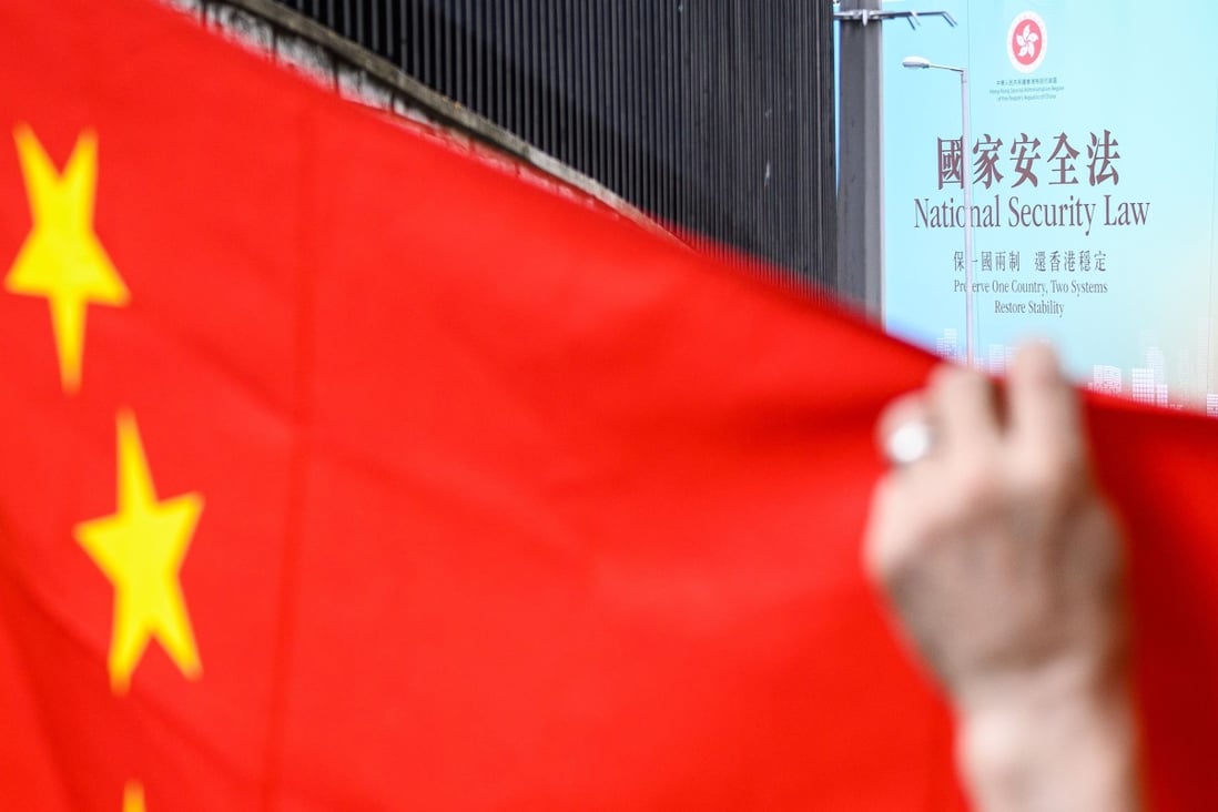 Two of Beijing’s agencies overseeing Hong Kong have condemned the US response to the city’s national security law crackdown. Photo: AP