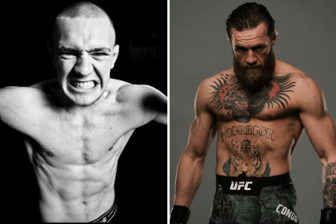 Conor McGregor, then and now. @BeWarmers/Instagram / @thenotoriousmma/Instagram.