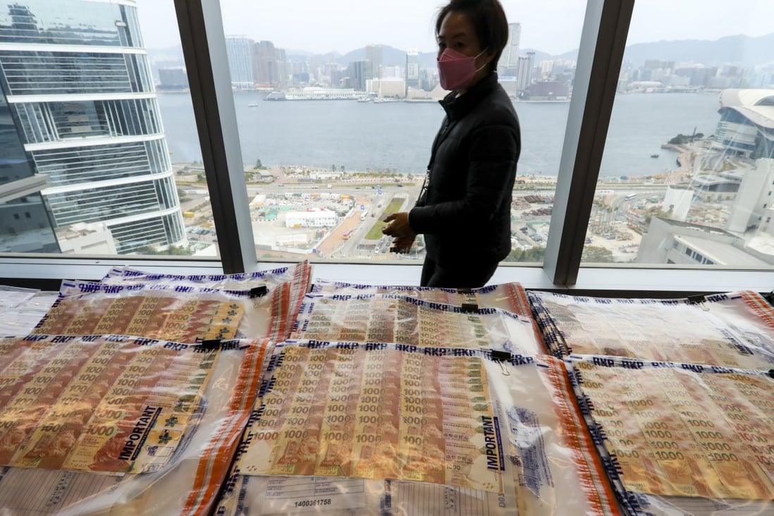 Hong Kong police made their biggest money-laundering bust in nearly a decade on Tuesday. Photo: Nora Tam