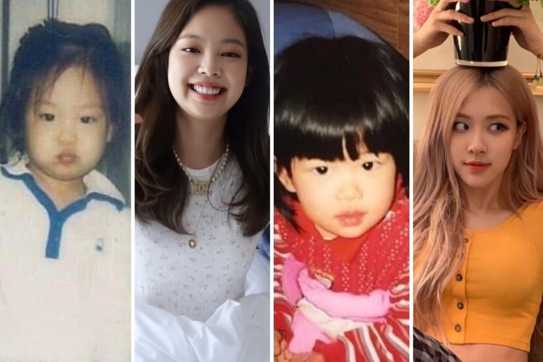 Blackpink’s Jennie and Rosé, then and now. Photos: @MaderaReid; @kuzvis; @cyanblink/Twitter