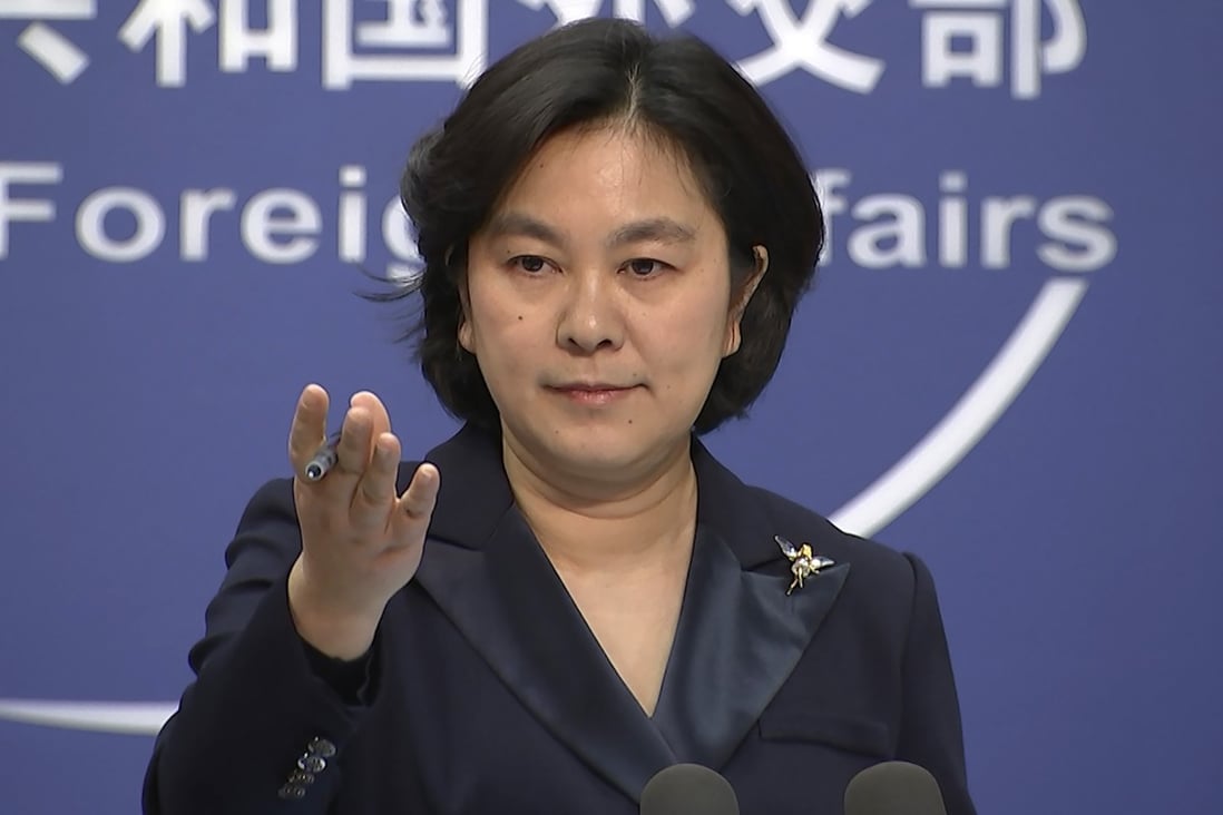 Foreign ministry spokeswoman Hua Chunying said Beijing hoped the new US administration understood that accusations about Xinjiang were “all lies”. Photo: AP