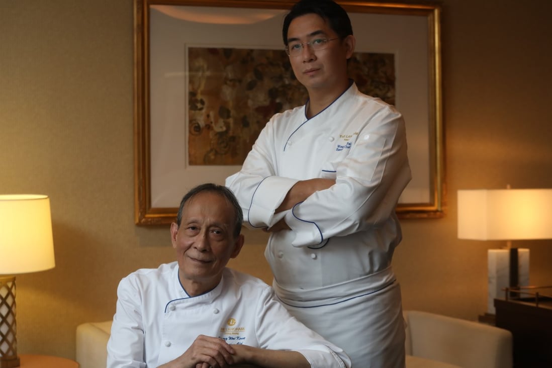 Is Cantonese fine dining, of which chefs Kwong Wai-keung and Wong Chi-fai (right) cook, in danger of extinction? Photo: K.Y Cheng