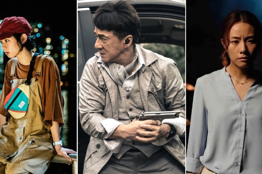 Which were the best Hong Kong films of 2020? From left: Gladys Li in You Are The One; Jackie Chan in Vanguard; Stephy Tang in Shadows. Photos: Emperor Motion Pictures; China Film Co. Ltd; Instagram/@weirdeyeforfilms