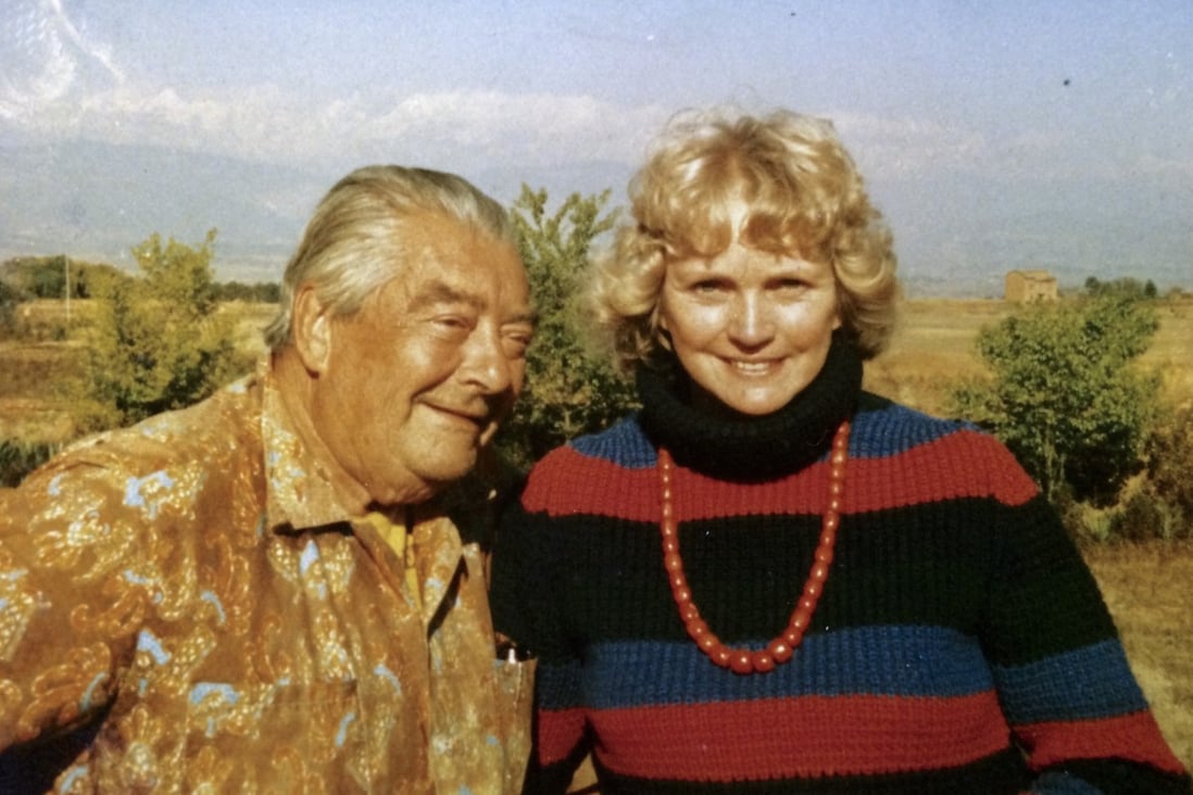 Boris Lissanevitch and his second wife, Inger. Photo: Betty Woodsend