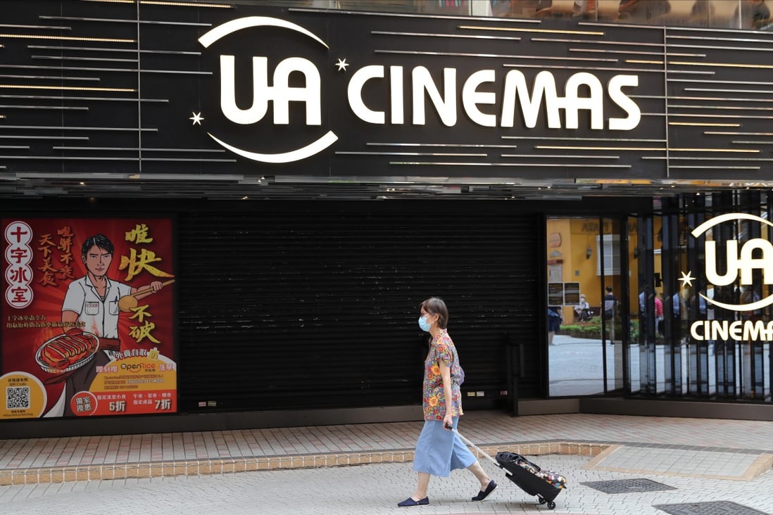 Cinemas in Hong Kong have been forced to close under social-distancing rules enacted to control the coronavirus pandemic. Photo: Edmond So