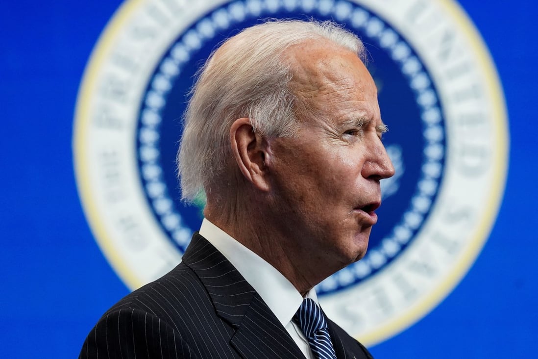 US President Joe Biden favours a multilateral approach to engaging with China, according to the White House. Photo: Reuters