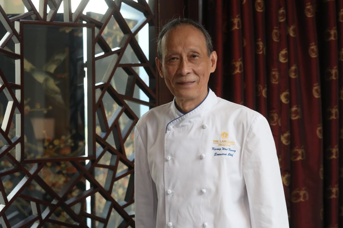 Chef Kwong Wai-keung at The Langham, Hong Kong. Photo: SCMP / K.Y Cheng