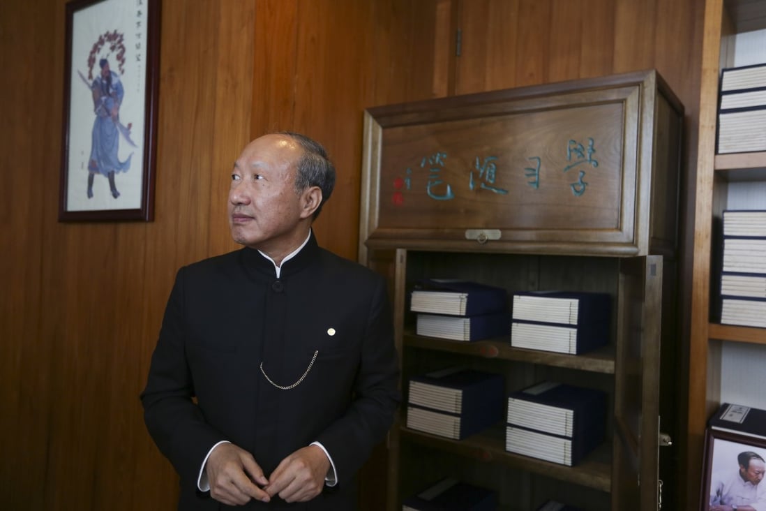 Chen Feng, then Chairman of HNA Group, during an interview in his office in the Hainan provincial capital of Haikou on 23 June 2017. Photo: Xiaomei Chen
