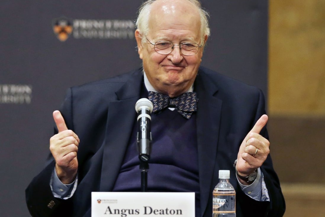 Angus Deaton, who won the Nobel Prize for economics in 2015. Photo: