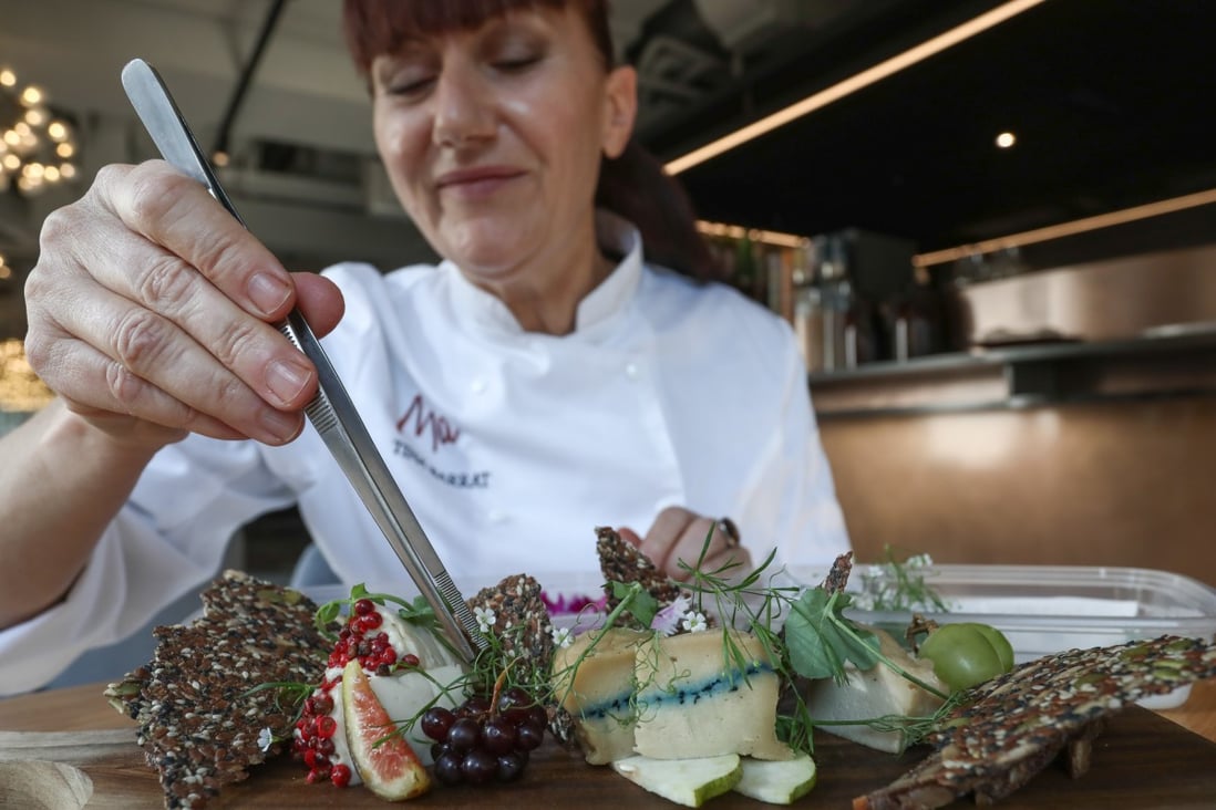 Raw vegan restaurant MA … and the Seeds of Life, by French chef Tina Barrat (pictured), is the one of the newest additions to Hong Kong’s meat-free dining scene. Photo: Jonathan Wong