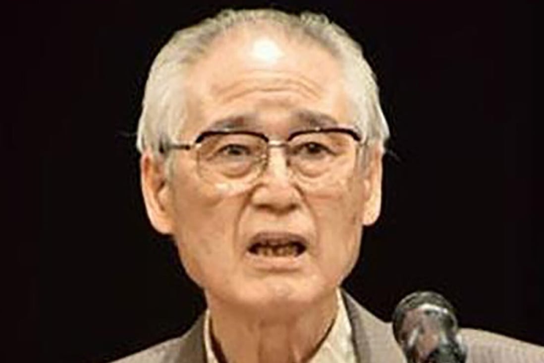 Takeo Shimizu, the ageing head of the Japanese communist group Chukaku-ha (Middle Core Faction). Photo: Zenshin