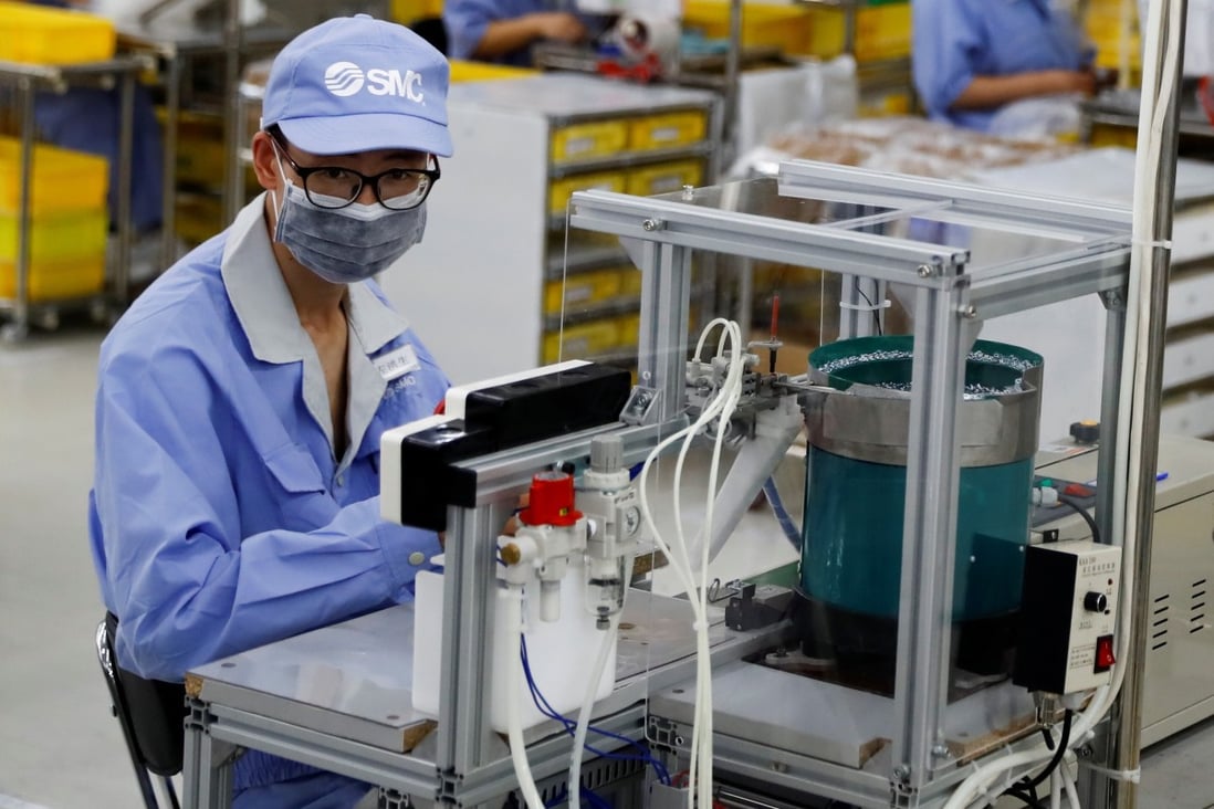 A survey of Chinese manufacturers has found business sentiment at its lowest since June last year. Photo: Reuters
