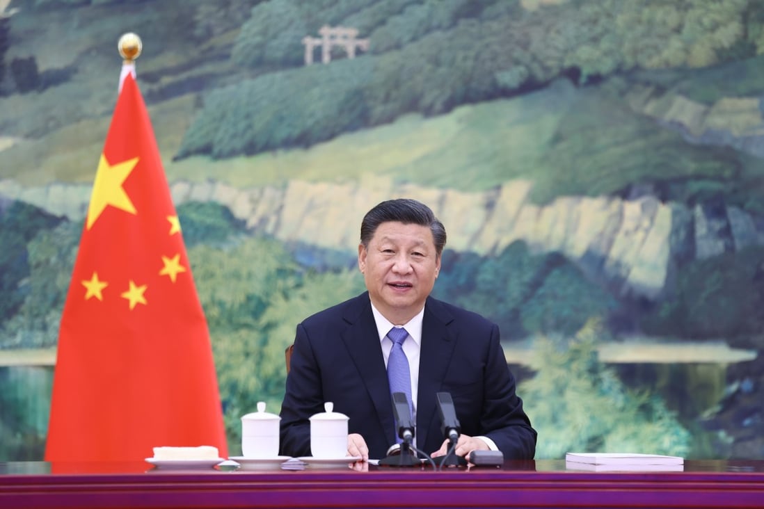 Xi Jinping made the remarks at a Politburo meeting on Monday. Photo: Xinhua