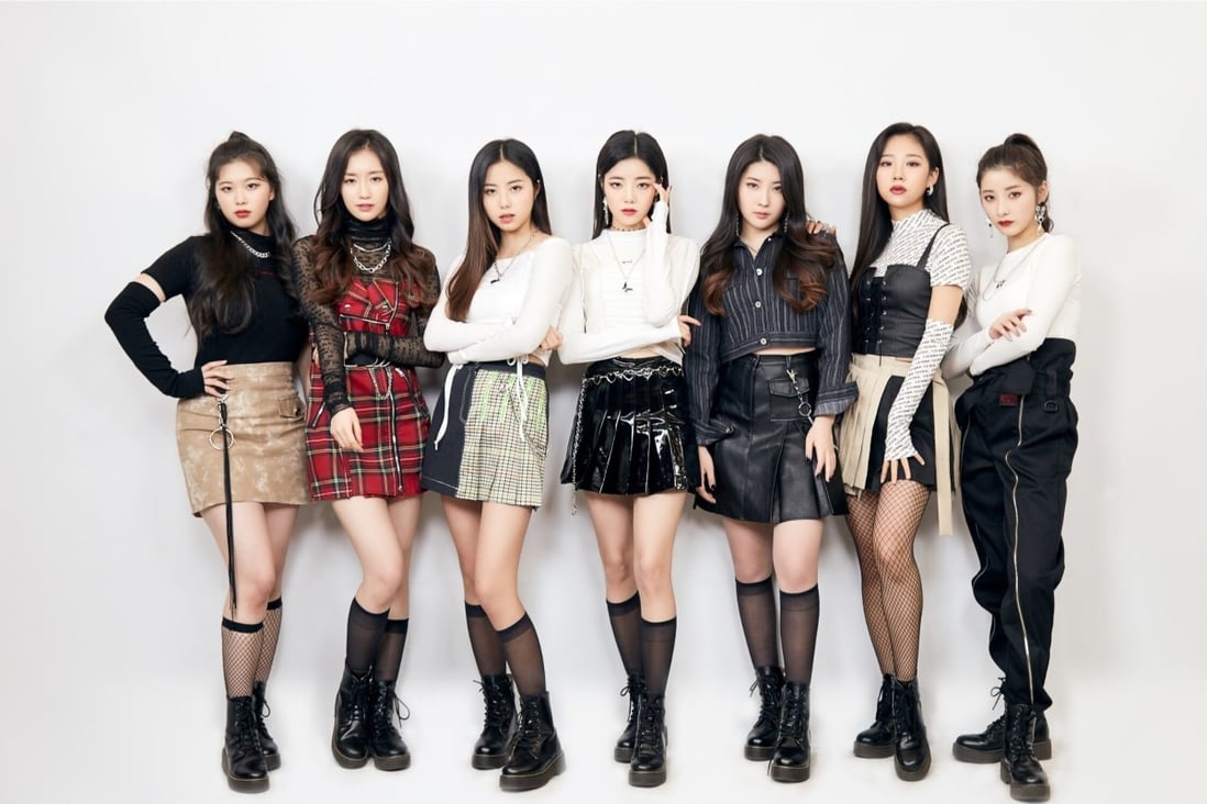 New K-pop girl group Purple Kiss, one of four groups debuting soon. Photo: RBW